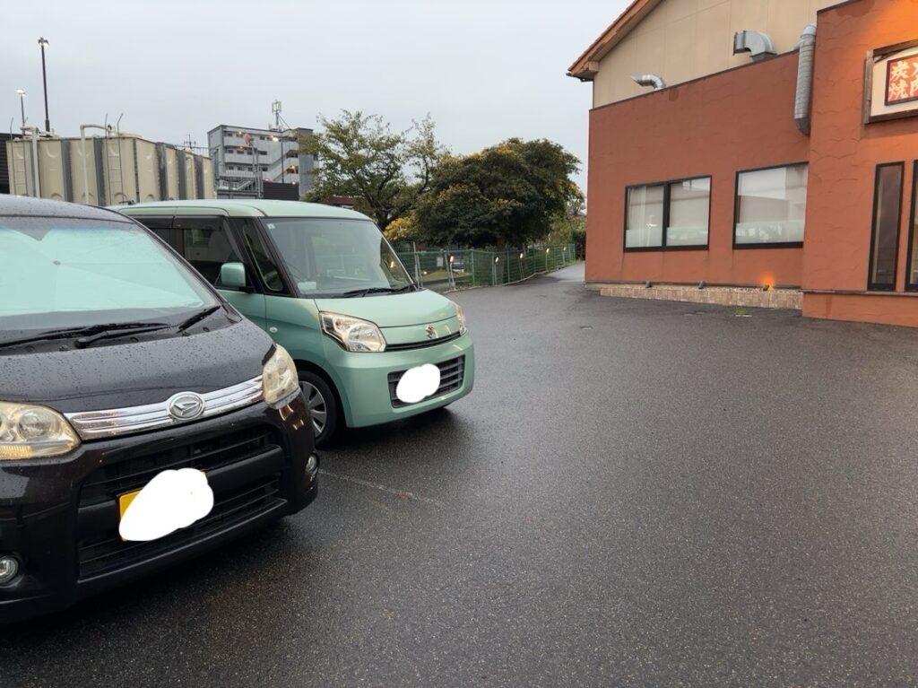 朝日亭 豊栄店 駐車場