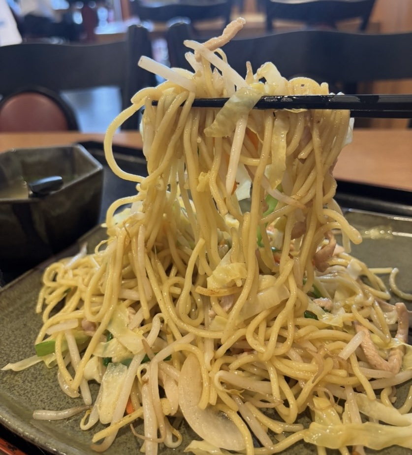 台湾料理 友采香(豊田市) 上海焼きそば一口