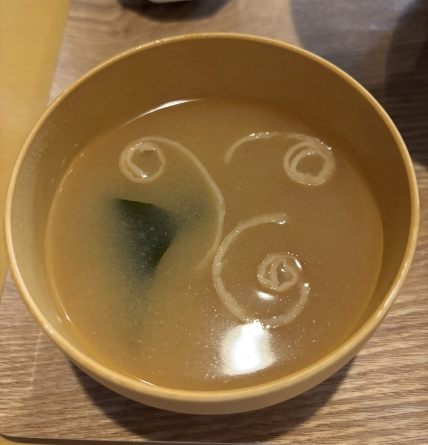 Barbe （バルブ）岡崎市　味噌汁