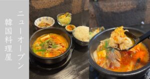 韓国料理 釜山（豊田市） ランチのホルモンチゲセットが味も量も大満足！メニューや駐車場情報まとめ