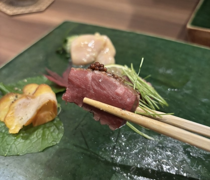 創作焼肉亭 にくよい(岡崎市) 牛ハツの燻製