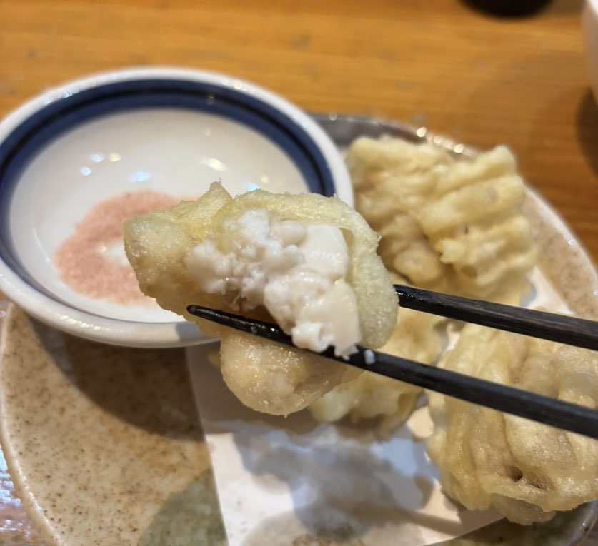 和み たむら（豊田市駅）　白子の天ぷら