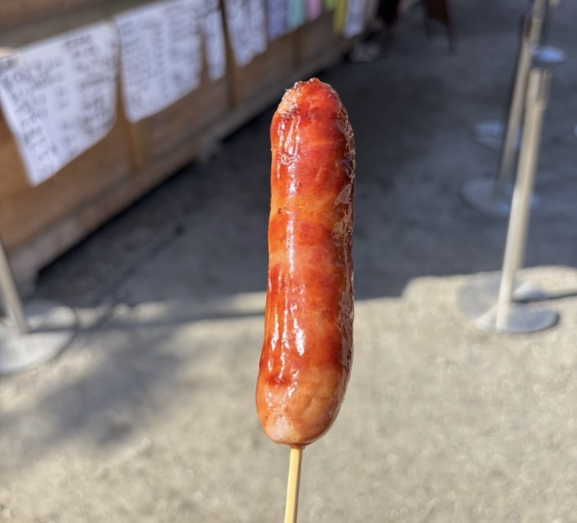 香嵐渓もみじまつり2025 屋台　ZiZi工房フランク