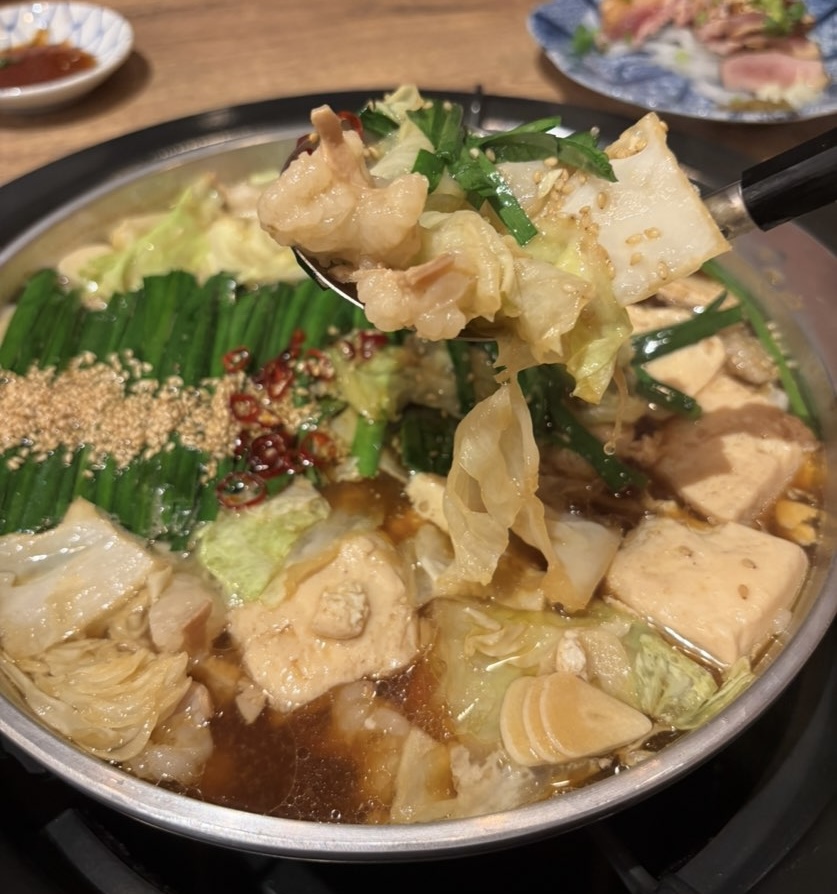 もつ鍋 岳（豊田市駅）　もつ鍋のもつ