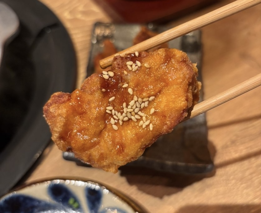 もつ鍋 岳（豊田市駅） 鶏の唐揚げ