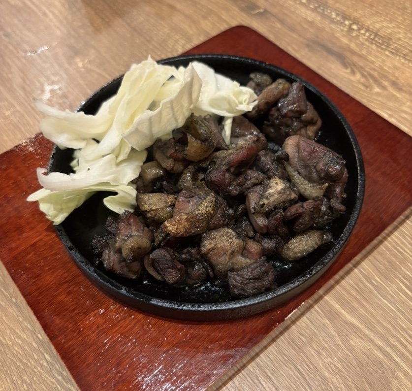 もつ鍋 岳（豊田市駅）　親鳥の炭火焼