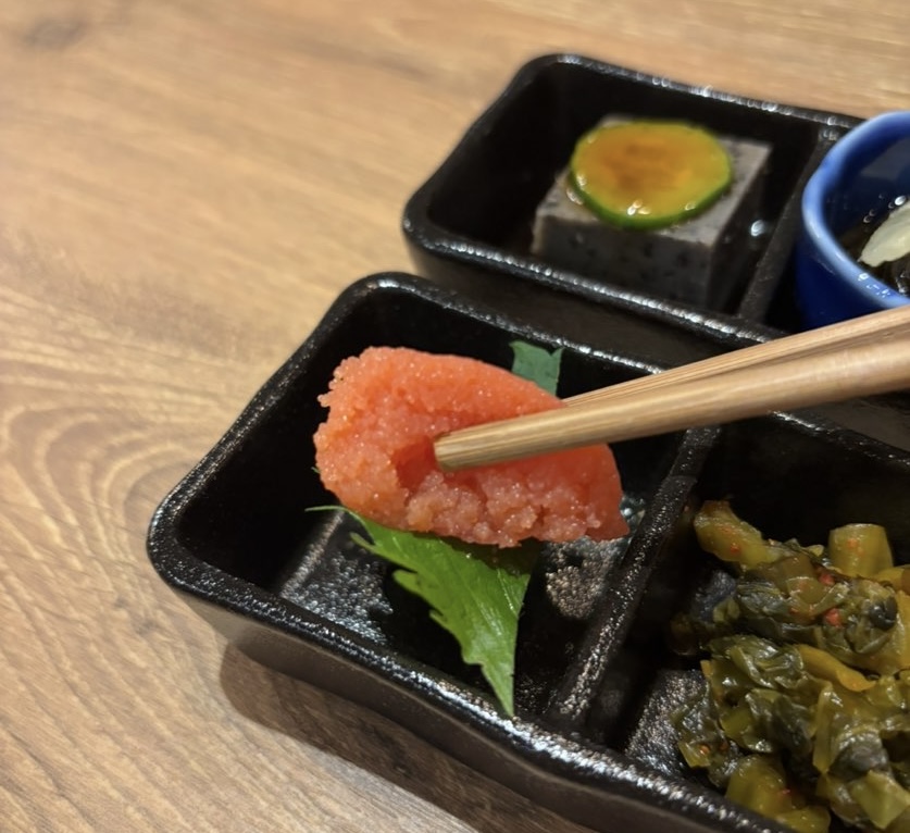 もつ鍋 岳（豊田市駅）　明太子