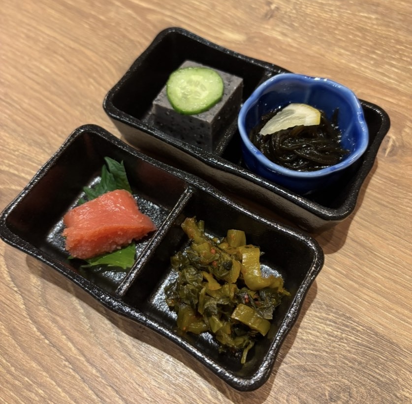 もつ鍋 岳（豊田市駅）　お通し4種