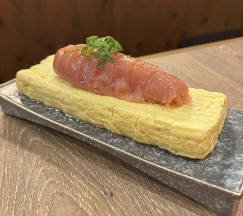 もつ鍋 岳（豊田市駅）　明太子出汁巻き卵