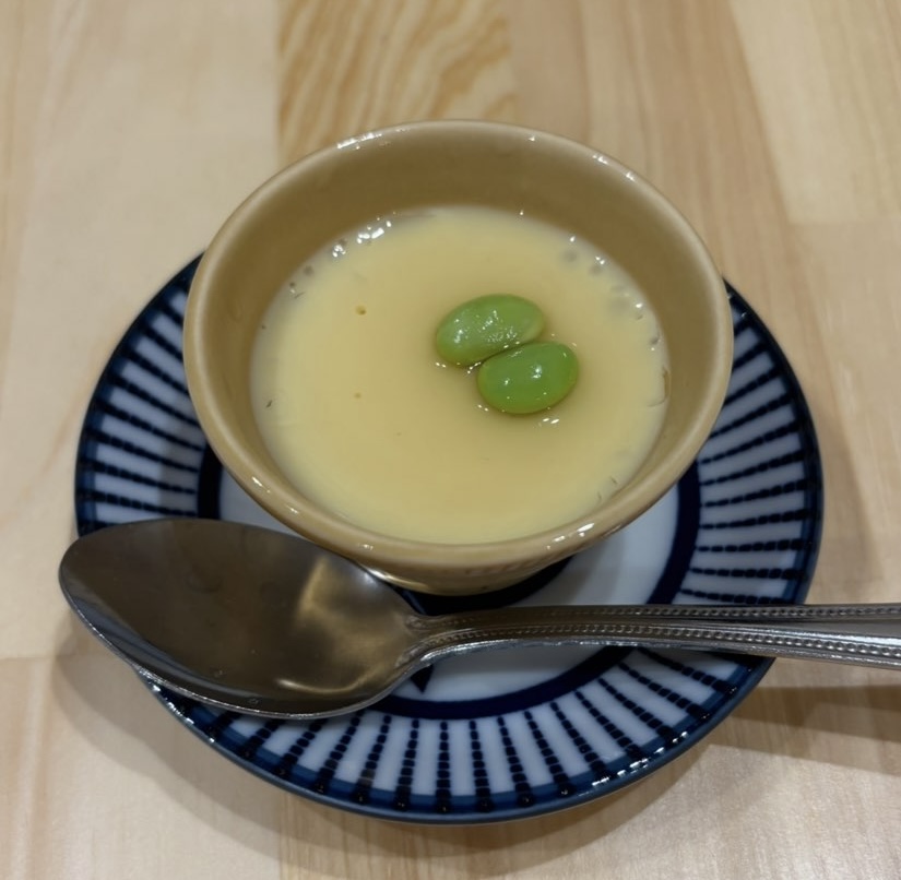 魚と7〜ととせぶん〜（豊田市駅）　枝豆茶碗蒸し