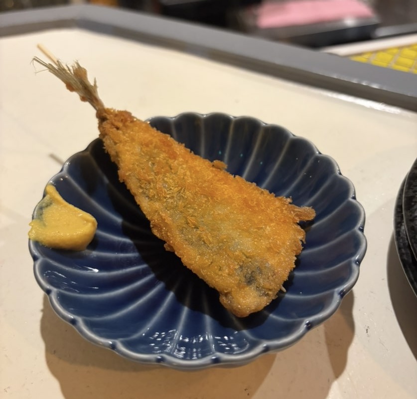 串カツ ロメオ（三河豊田駅）　アジフライ串