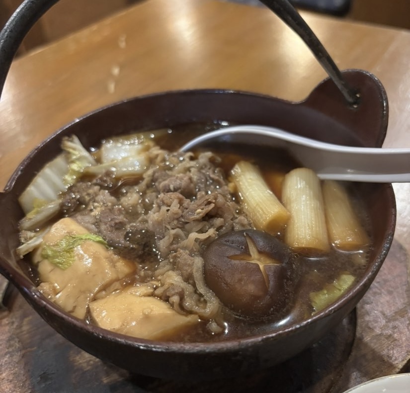 ろばた紗倶羅 平山店 すきやき鍋