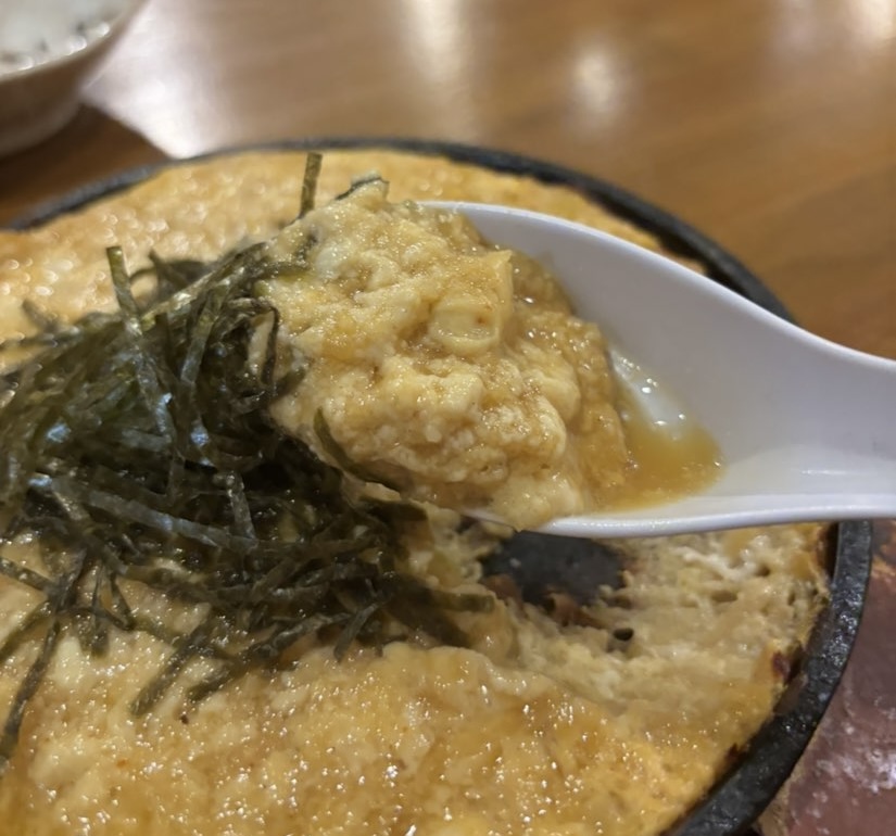 ろばた紗倶羅 平山店 豆腐ステーキ