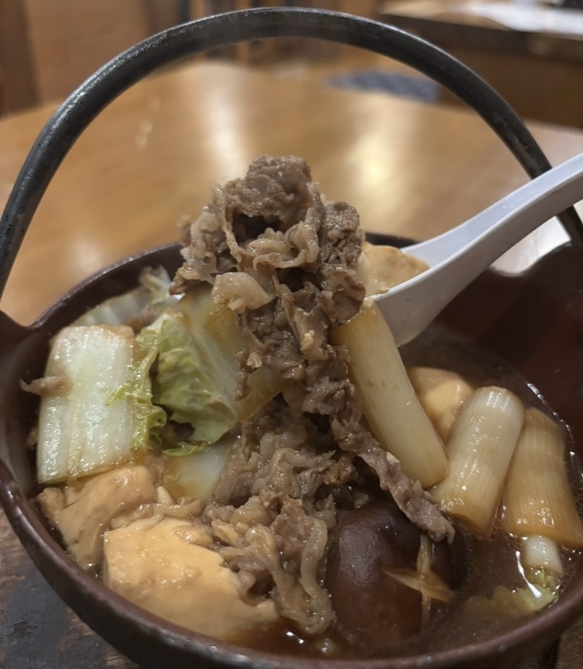 ろばた紗倶羅 平山店 すきやき鍋