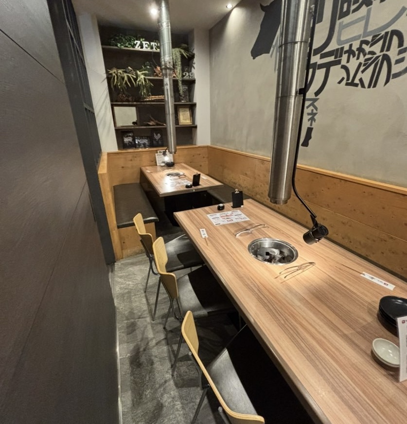 焼肉ぜっと KITAMACHI 店内風景