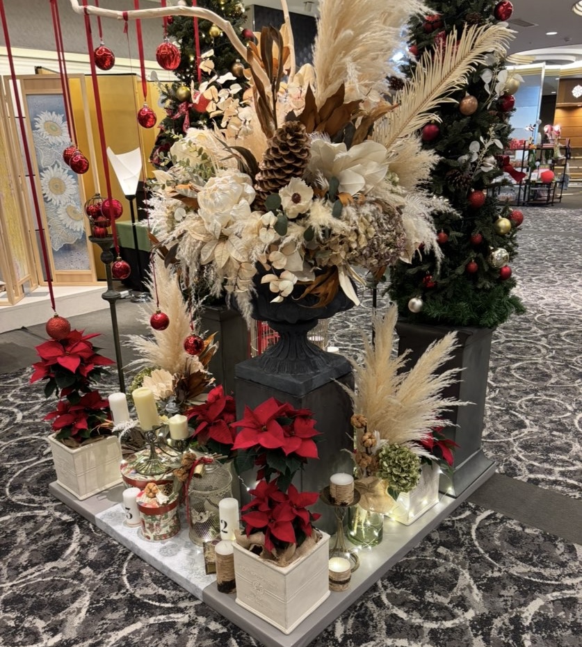 シーズナルキッチン ル・ボナール　クリスマスの飾り付け