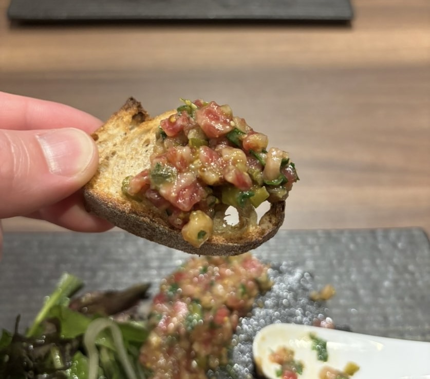 創作焼肉亭 にくよい(岡崎市) タルタル・ド・和牛