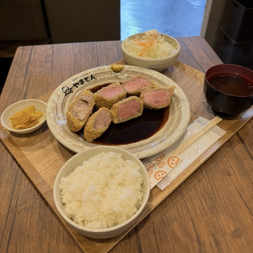 厚切りレアとんかつ やまとん 岡崎店 味噌ひれかつ定食