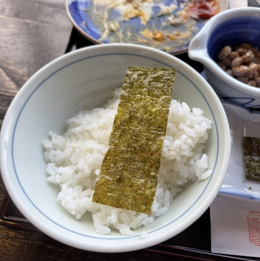 三河路(豊田市) ごはんと海苔