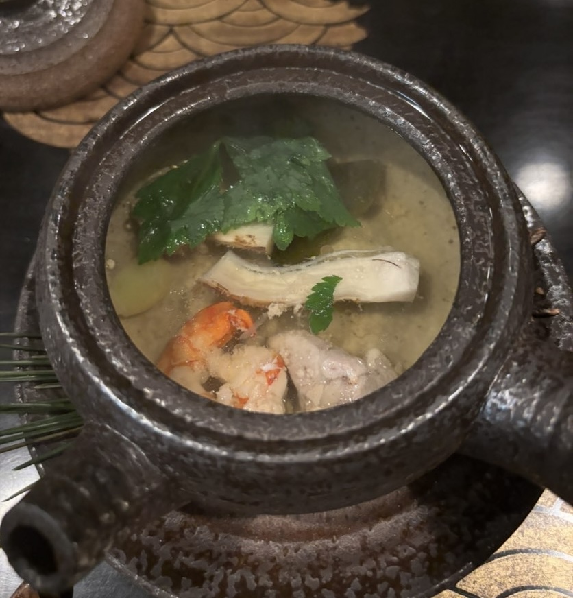 三河路(豊田市) 松茸の土瓶蒸し