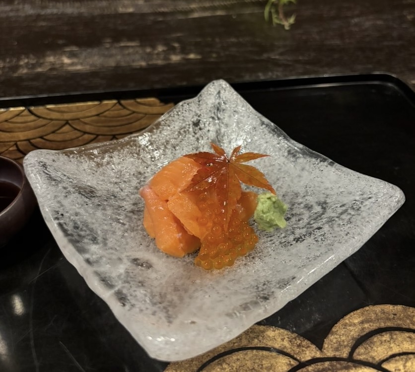 三河路(豊田市) サーモンのお造り