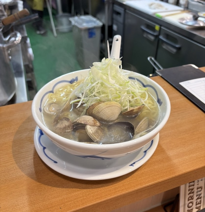 おはようキッチンだいくん(豊田市) あさりネギラーメン