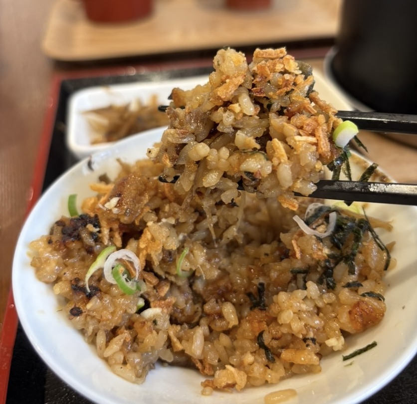 うなぎの三河(豊田市) うなぎめしと薬味