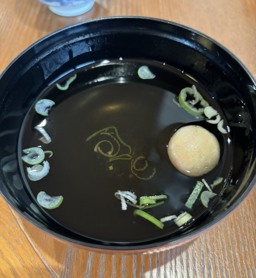 うなぎの三河(豊田市) お吸い物