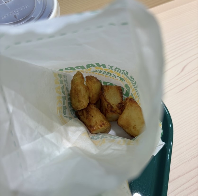 サブウェイ豊田店　ポテト