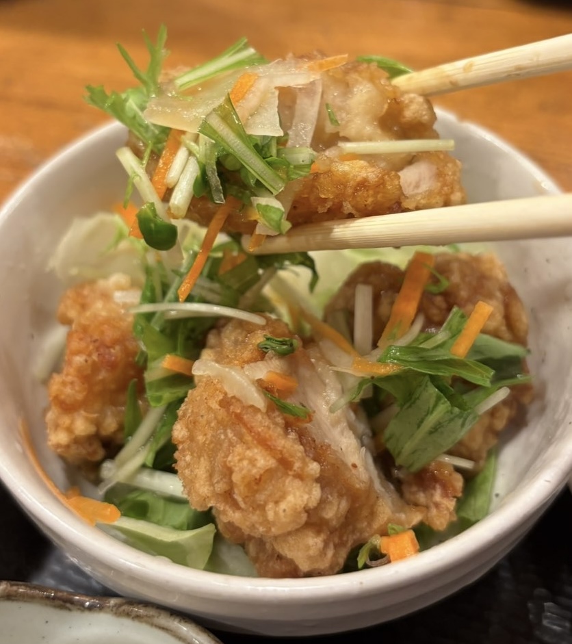 食事処 葵 伊保店 油淋鶏サラダ