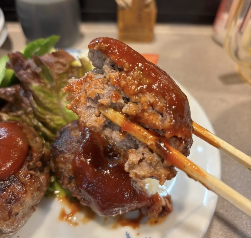 居酒屋たかせ（豊田市） ハンバーグ