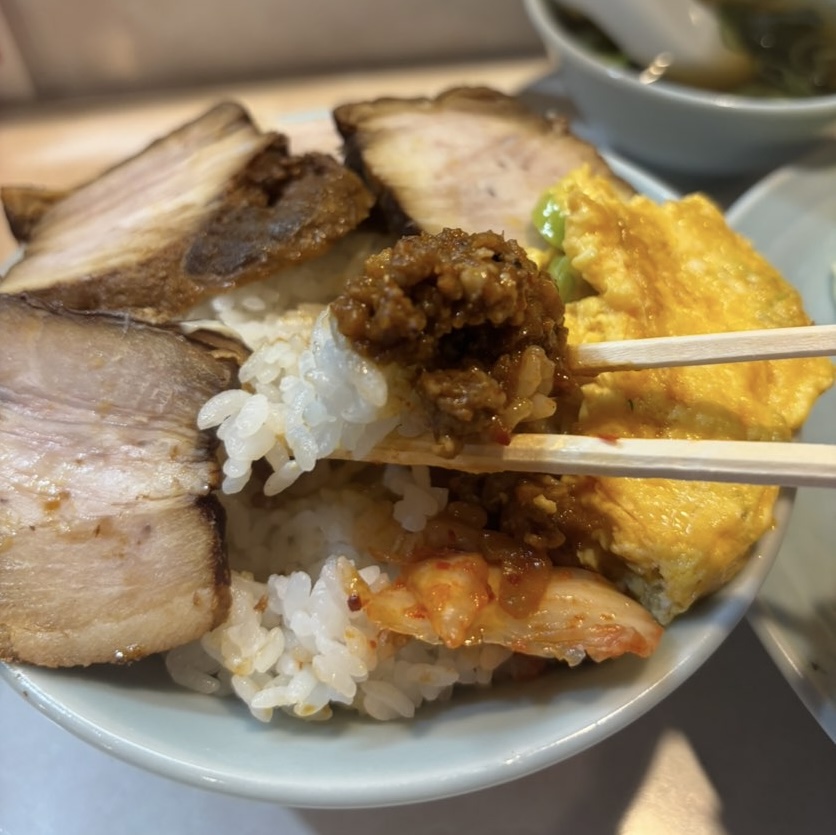 味楽苑(豊田市) 肉味噌