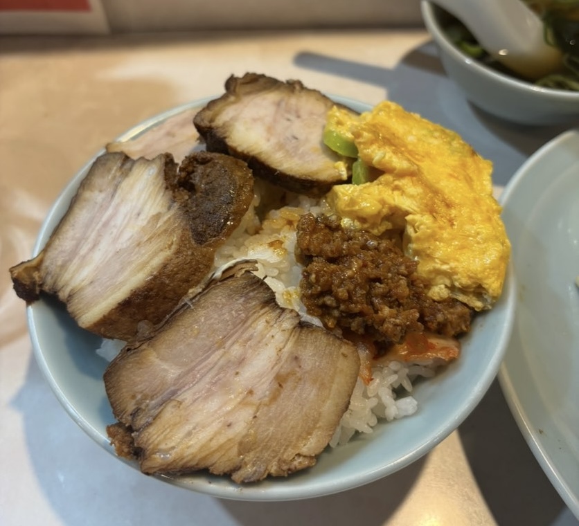 味楽苑(豊田市) 焼き豚丼