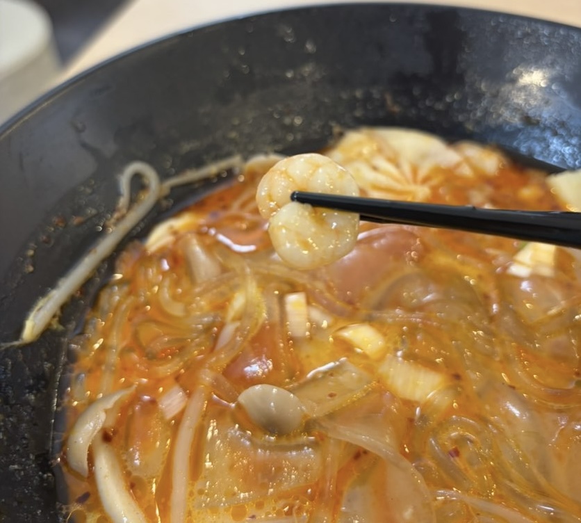 米寶麻辣湯(豊田店) 麻辣湯の海老