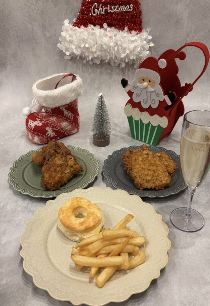 ケンタッキーとXmasの小物