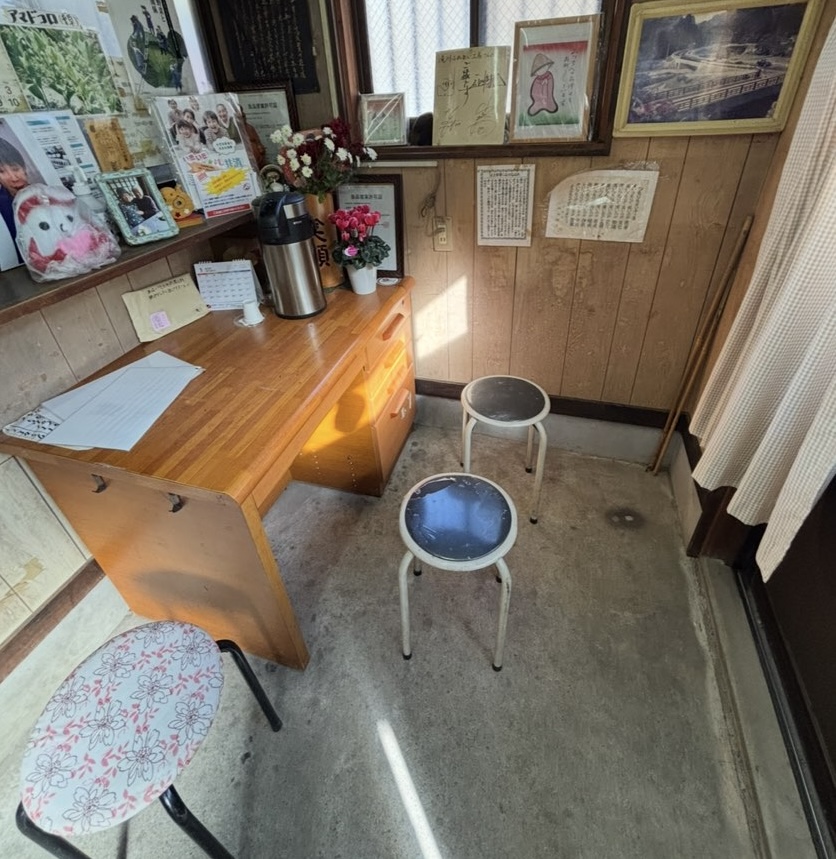 滝川ふれあい工房(豊田市) 店内の入口