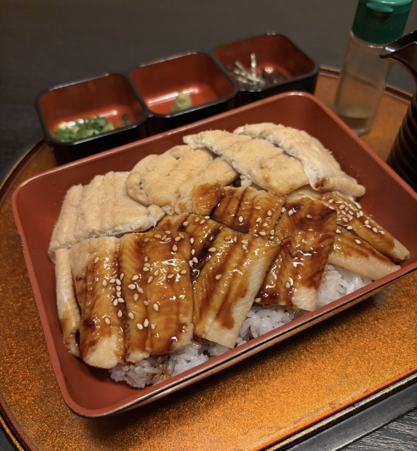 割烹・すし きさらぎ（豊田市）　金銀あなご箱まぶし