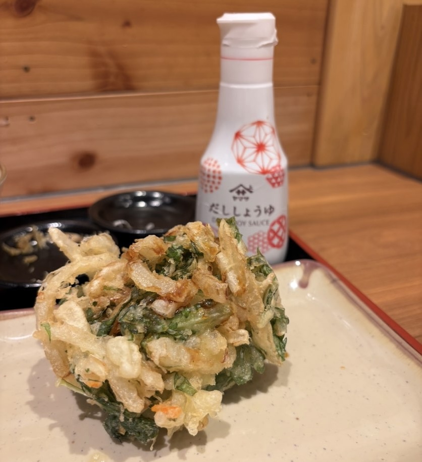 小木曽製粉所 豊田店　かき揚げ