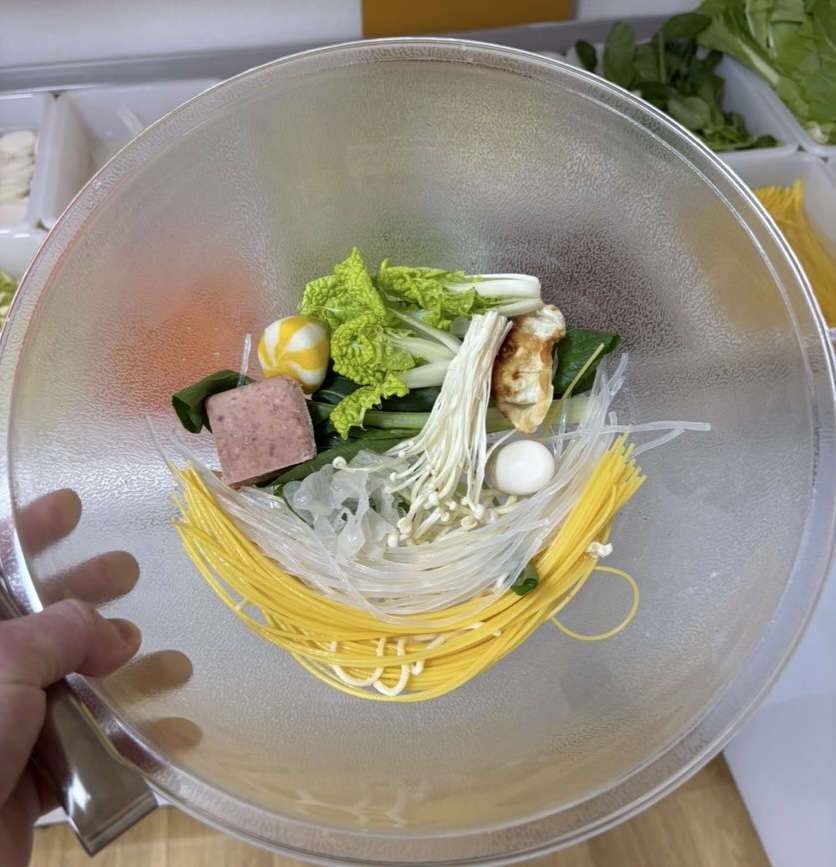 麻辣燙(マーラータン) 豊田市山之手 取った食材