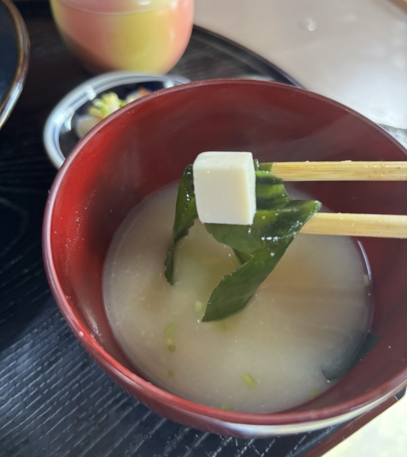 いわまつ（豊田市）　味噌汁
