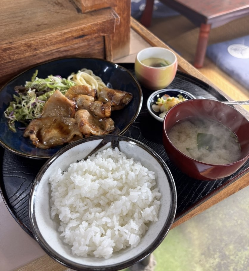 いわまつ（豊田市）　あみ焼き定食
