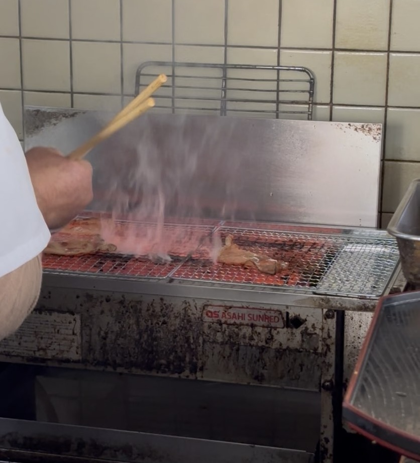 いわまつ（豊田市）　あみ焼き