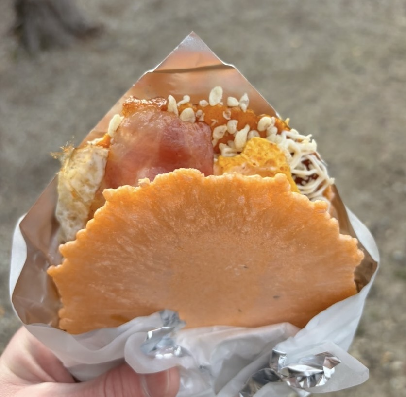 猿投神社 屋台のたません