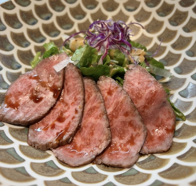 酒とさかな庵 UN(豊田市) 和牛ローストビーフ