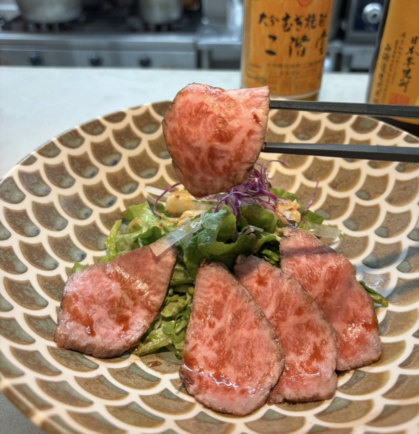 酒とさかな庵 UN(豊田市) 和牛ローストビーフ