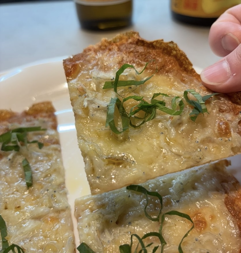 酒とさかな庵 UN(豊田市) 蕎麦ピザ