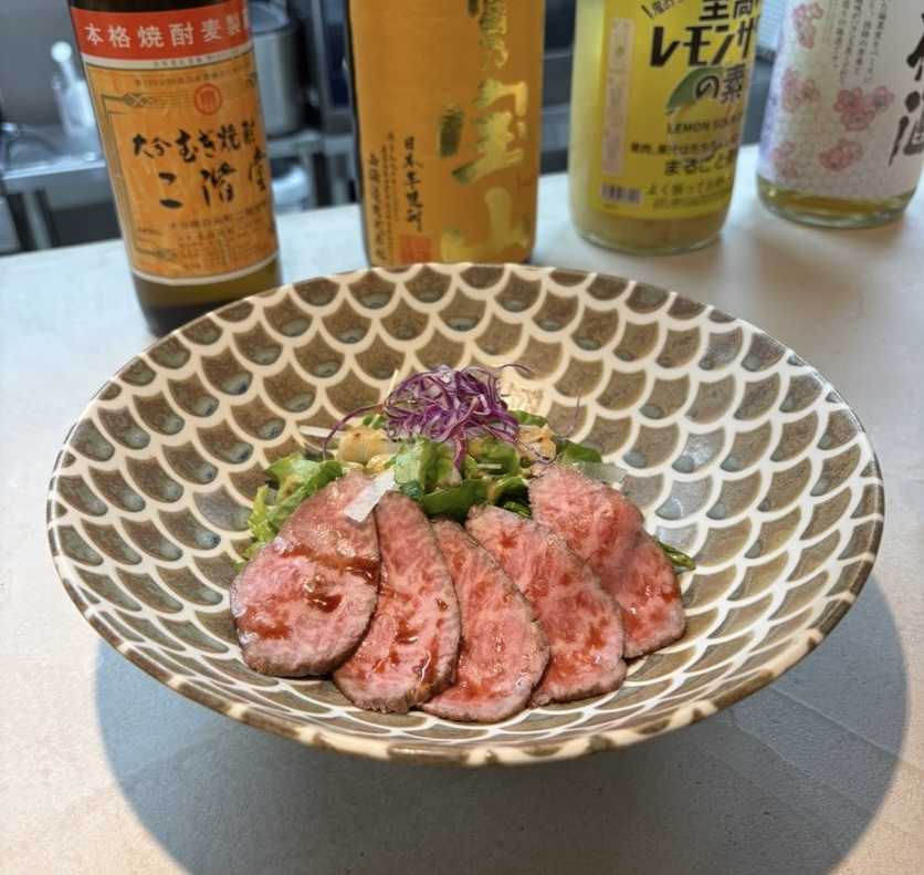 酒とさかな庵 UN(豊田市) 和牛ローストビーフ