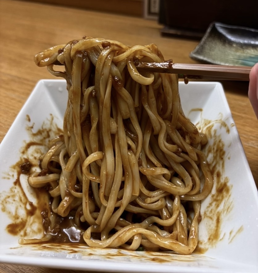 いな穂（豊田市）　鶏味噌コロうどん
