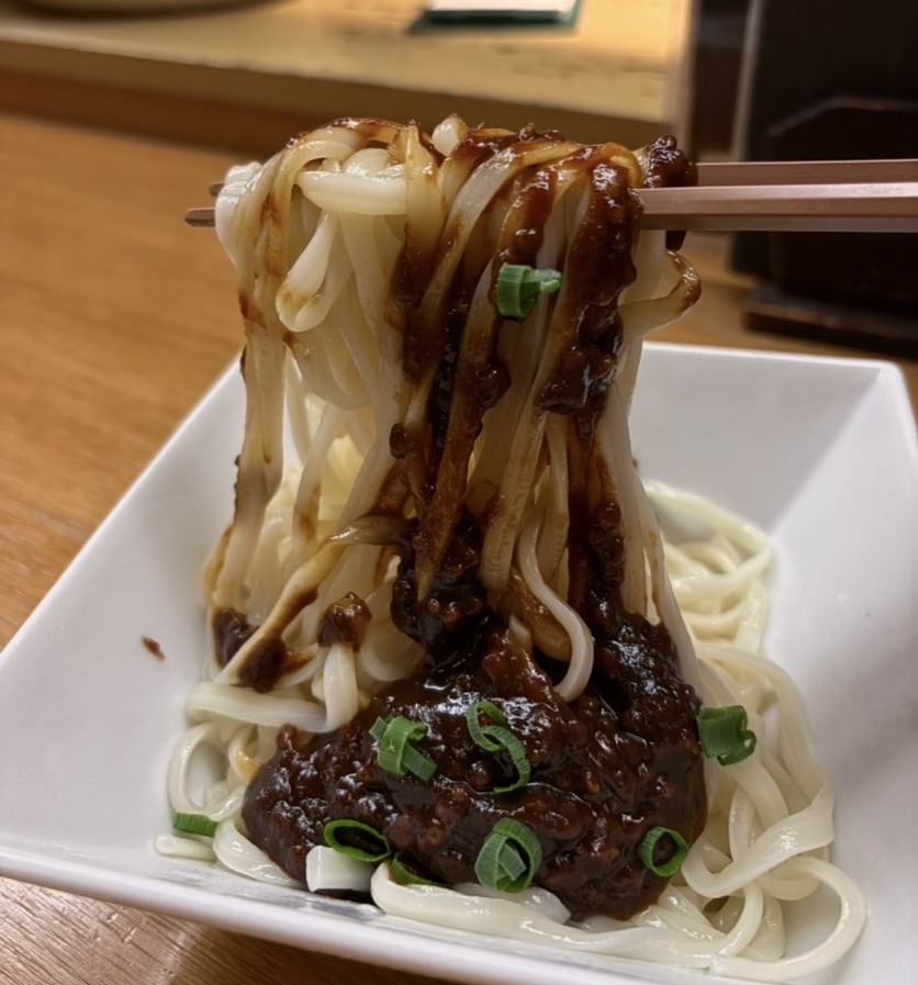 いな穂（豊田市）　鶏味噌コロうどん