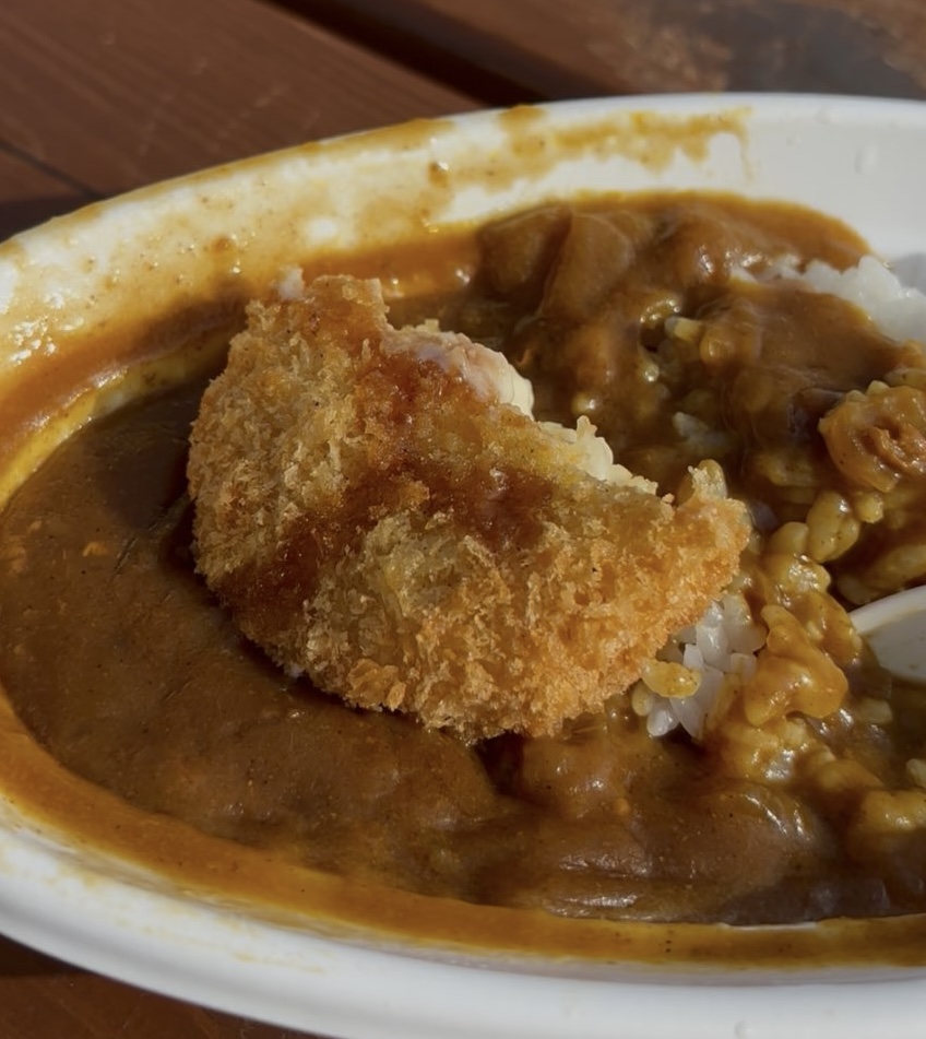 フジファミリーショップ前山店　カレーとクリームコロッケ